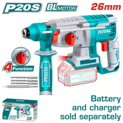 Li-Ion Rotary Hammer 2J/Brushless Motor