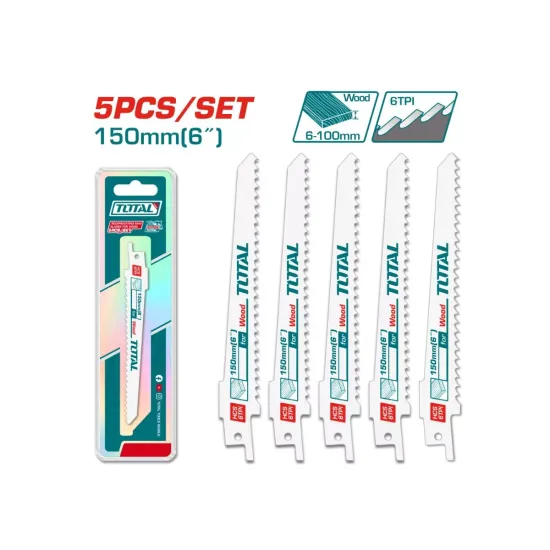 Jigsaw blade set for wood 150mm Jigsaw blade set for wood 150mm