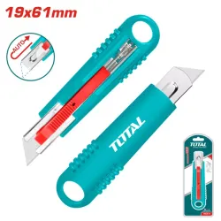 Retractable blade knife 19x61mm