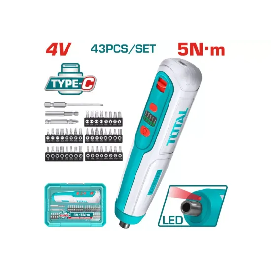Lithium-ion screwdriver 4V Lithium-ion screwdriver 4V