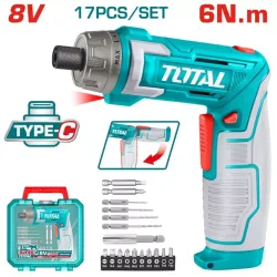 Cordless screwdriver 8V /6 Nm USB Type-C