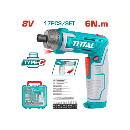 Cordless screwdriver 8V /6 Nm USB Type-C Cordless screwdriver 8V /6 Nm USB Type-C