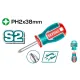 Phillips crosshead screwdriver PH2x38mm Phillips crosshead screwdriver PH2x38mm