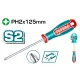 Phillips crosshead screwdriver PH2x125mm Phillips crosshead screwdriver PH2x125mm
