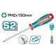 Phillips crosshead screwdriver PH2x150mm Phillips crosshead screwdriver PH2x150mm