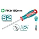 Phillips screwdriver 8․0 x 150 mm Phillips screwdriver 8․0 x 150 mm