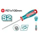 Crosshead screwdriver PZ1 100 mm Crosshead screwdriver PZ1 100 mm