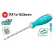 Phillips screwdriver PZ 1x100mm Phillips screwdriver PZ 1x100mm