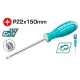 Phillips screwdriver Pz2x150mm Phillips screwdriver Pz2x150mm