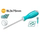 Flat Screwdriver Sl3x75mm Flat Screwdriver Sl3x75mm