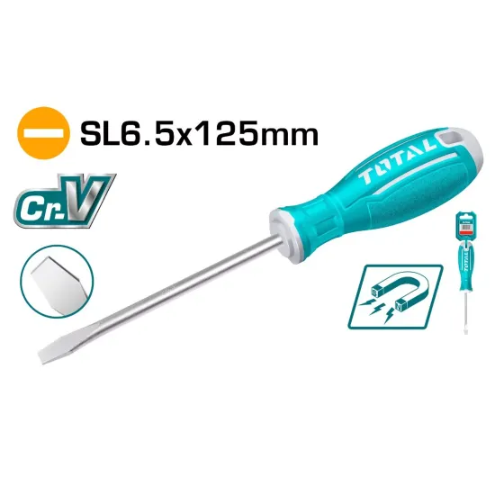 Flat Screwdriver SL 6.5x125 mm Flat Screwdriver SL 6.5x125 mm