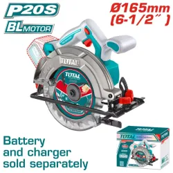 Li-ion Circular Saw 20V 165mm