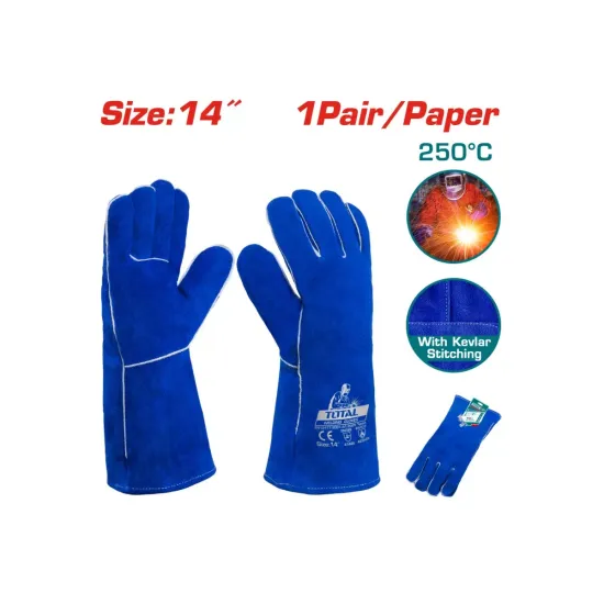 Leather gloves 14 inch Leather gloves 14 inch