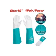Grain goatskin gloves