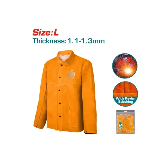 Leather welding jacket L Leather welding jacket L