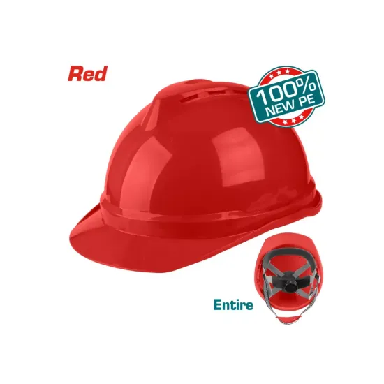 Construction helmet red Construction helmet red