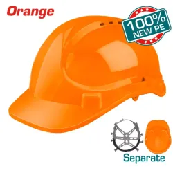 Safety helmet orange