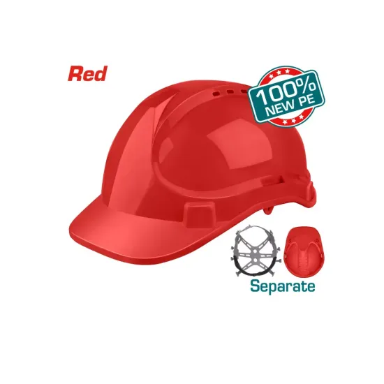 Safety helmet red Safety helmet red