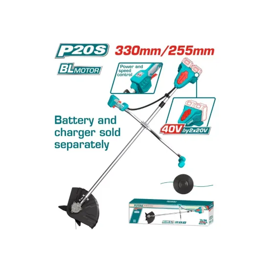 Li-ion grass trimmer and brush cutter 40V Li-ion grass trimmer and brush cutter 40V
