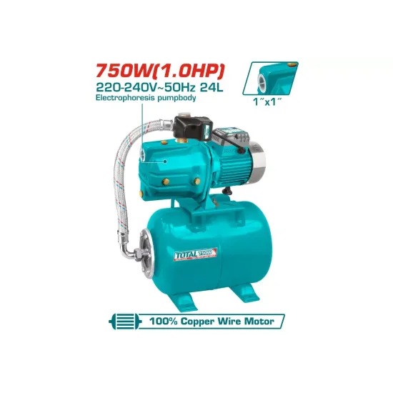 Automatic Self-priming jet Pump 750 W Automatic Self-priming jet Pump 750 W