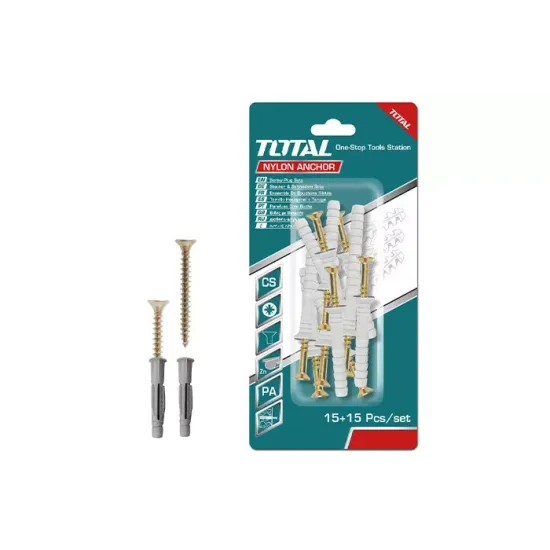 Screw with nylon dowel set 20pcs Screw with nylon dowel set 20pcs