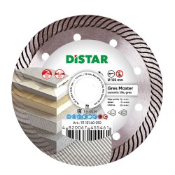 Diamond cutting disc 1A1R Gres Master 125x22.22x10x1.4mm