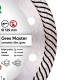 Diamond cutting disc 1A1R Gres Master 125x22.22x10x1.4mm Diamond cutting disc 1A1R Gres Master 125x22.22x10x1.4mm