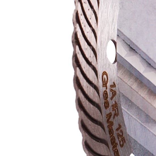Diamond cutting disc 1A1R Gres Master 125x22.22x10x1.4mm Diamond cutting disc 1A1R Gres Master 125x22.22x10x1.4mm