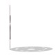 Diamond cutting disc 1A1R 125x22.22x8x1mm ESTHETE Diamond cutting disc 1A1R 125x22.22x8x1mm ESTHETE