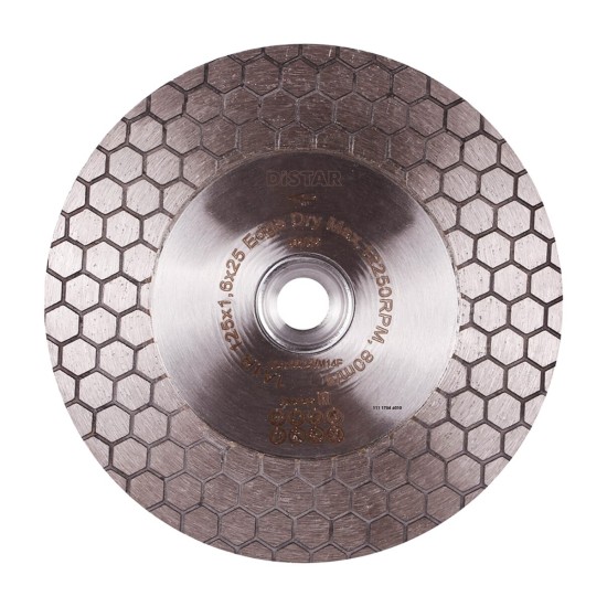 Diamond cutting disc 1A1R 125x22.22x25x1.6mm M14F Edge Dry Diamond cutting disc 1A1R 125x22.22x25x1.6mm M14F Edge Dry