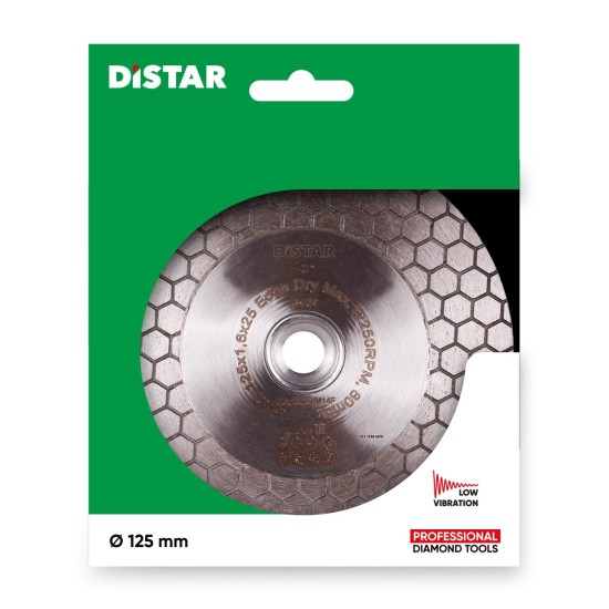 Diamond cutting disc 1A1R 125x22.22x25x1.6mm M14F Edge Dry Diamond cutting disc 1A1R 125x22.22x25x1.6mm M14F Edge Dry