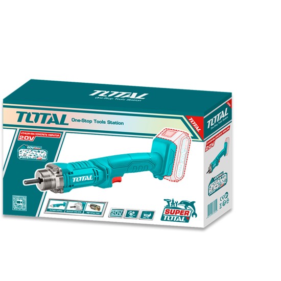 Vibrator with concrete battery 20V Vibrator with concrete battery 20V