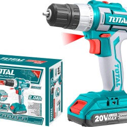 Cordless Drill - Screwdriver 20V, 2A , 45Nm