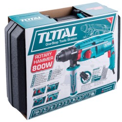 Electric Rotary Hammer/SDS Plus/800W/2,5J/Key Less Chuck 13 mm