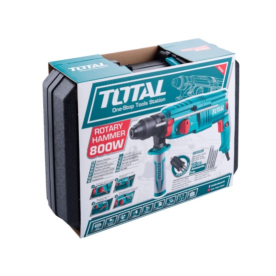 Electric Rotary Hammer/SDS Plus/800W/2,5J/Key Less Chuck 13 mm Electric Rotary Hammer/SDS Plus/800W/2,5J/Key Less Chuck 13 mm